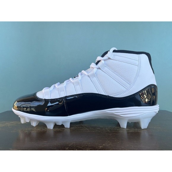 Nike Air Jordan 11 Mid TD "Gratitude" Football Cleats Men's Size 12.5 FV5374-107 - Picture 3 of 11